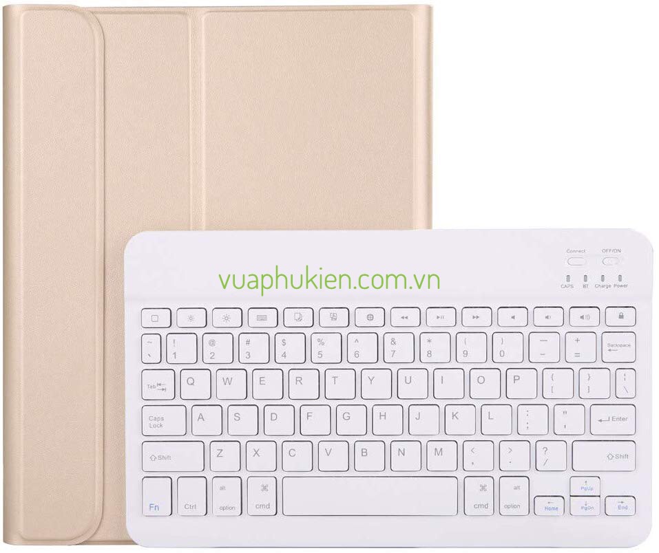 Bao Da Ipad 12 9 Inch 2015 2017 Smart Keyboard Kem Ban Phim Bluetooth Co Khay Dung But (2)