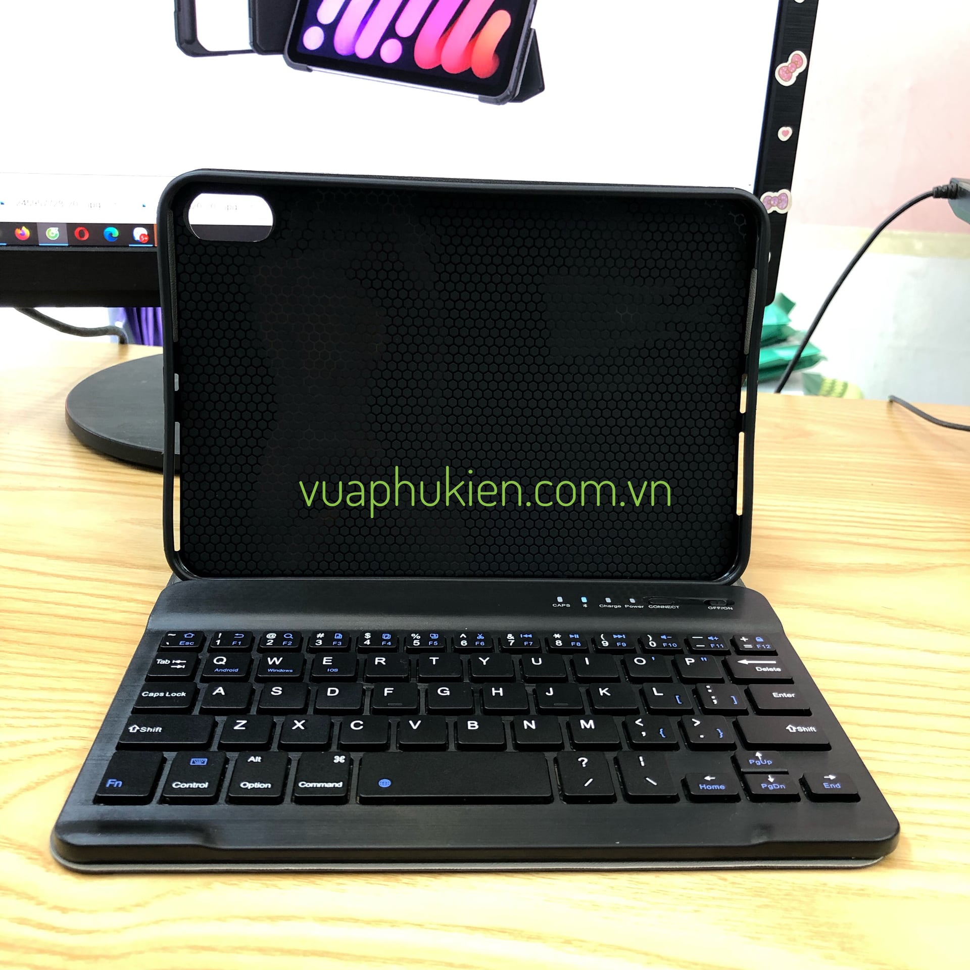 Bao Da Ipad Mini 6 2021 Smart Keyboard Kem Ban Phim Bluetooth (5)