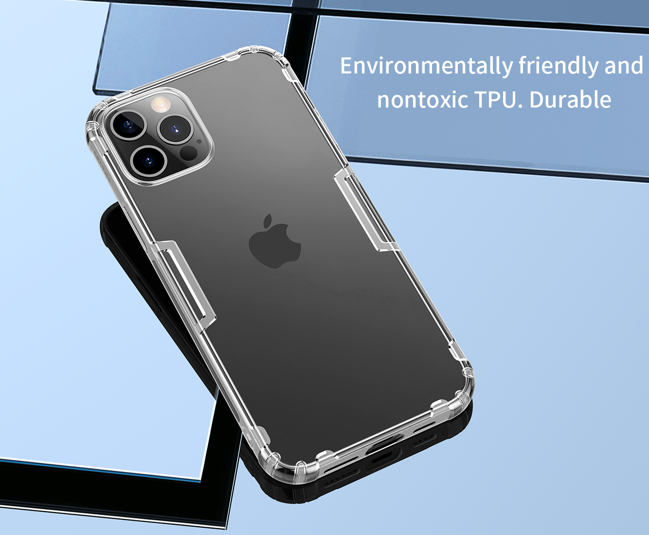 Op Lung Nillkin Nature Tpu Case Trong Suot Cho Iphone 12 12 Pro 12 Pro Max (1)