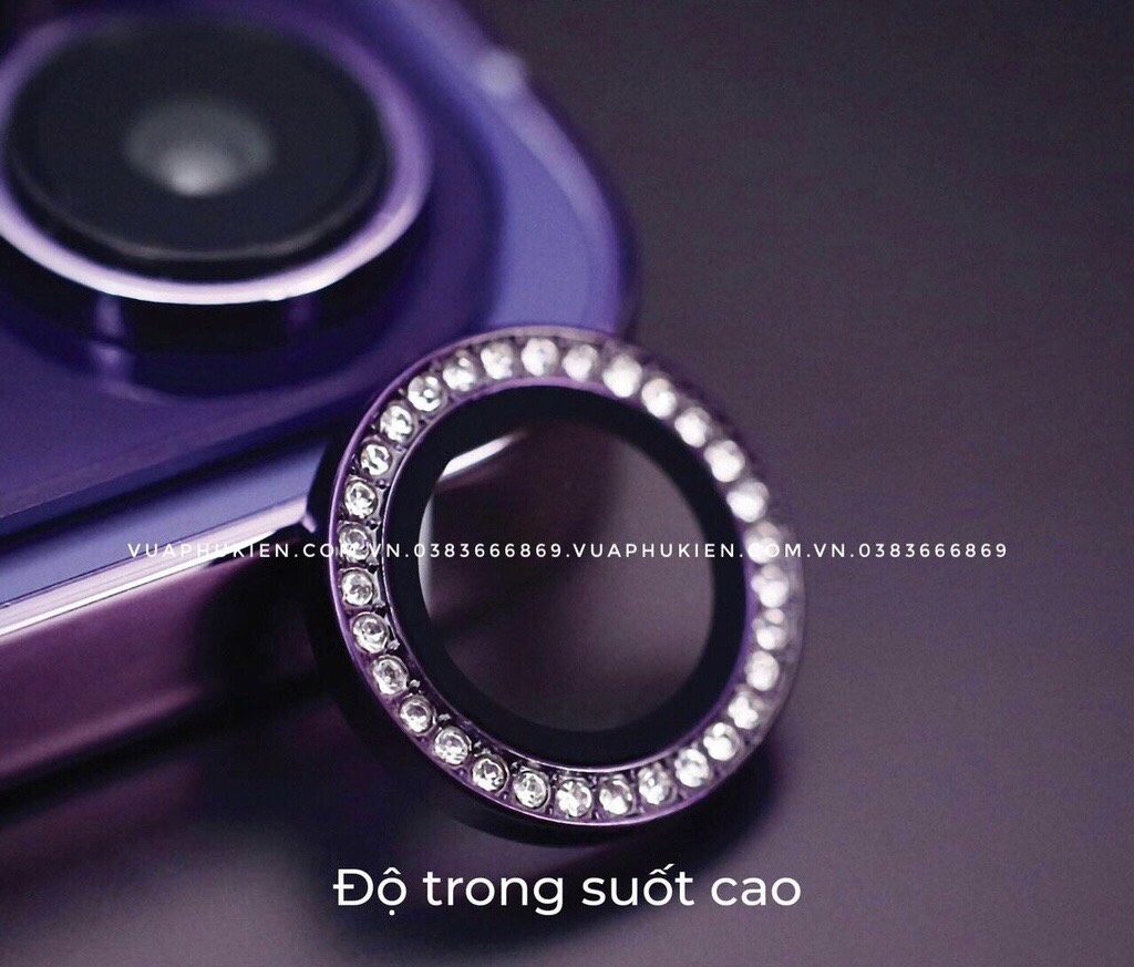 Vien Lens Diamond Premium Bao Ve Camera Iphone Kuzoom Co Khung Dan Iphone 14 Pro Cao Cap (4)