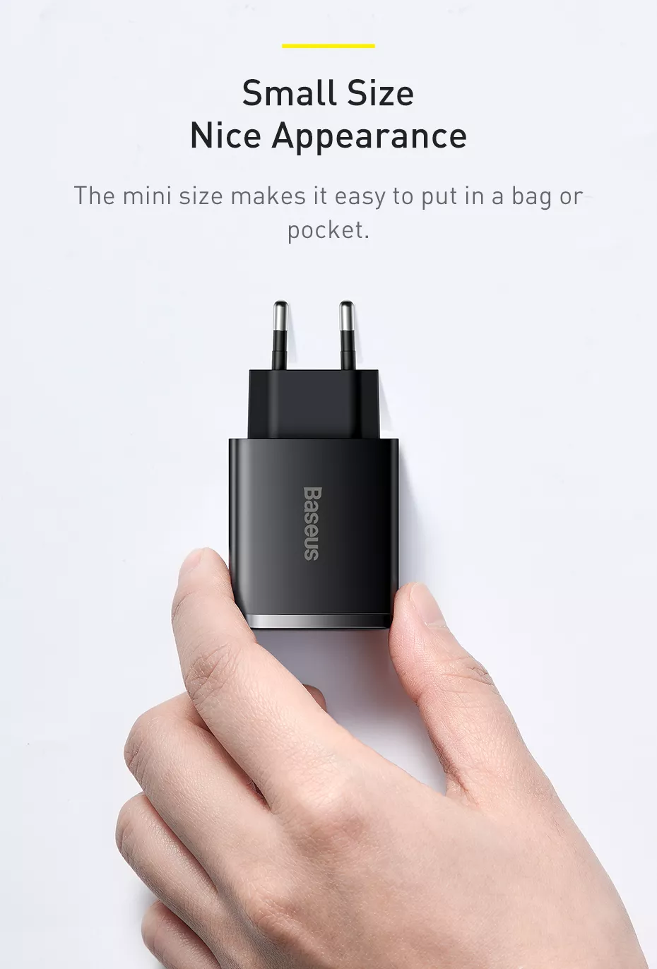 Cu Sac Nhanh Sieu Nho Gon Baseus Compact Quick Charger 30wusb Dual Port Type C30w Pd Qc3 0 Multi Quick Charge Support (21)