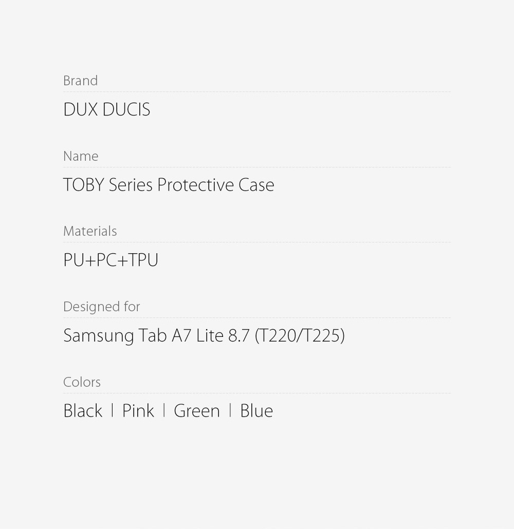 Bao Da Dux Ducis Toby Case Samsung Tab A7 Lite T220 T225 T227 Chinh Hang (14)