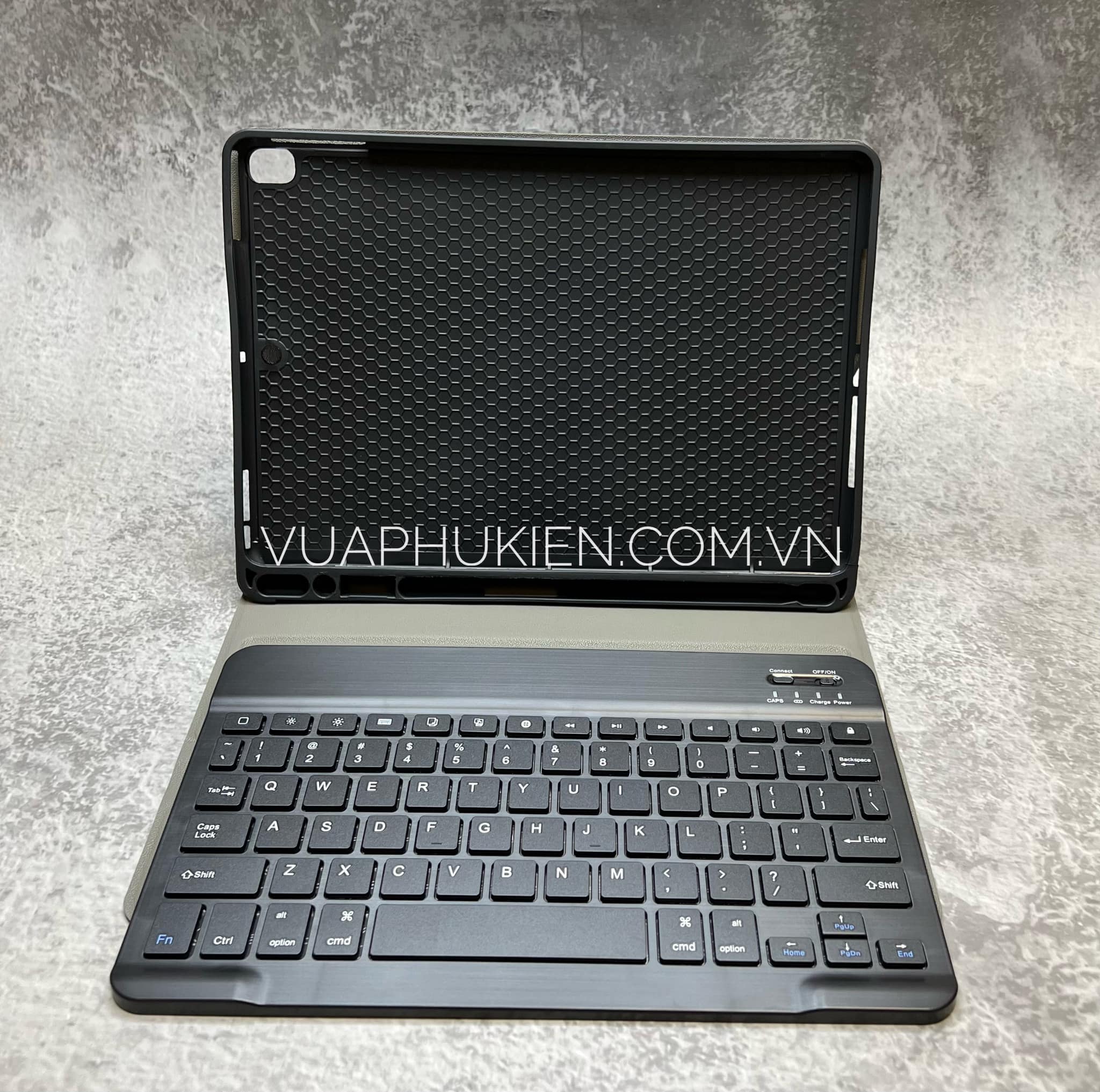 Bao Da Ipad 10 2 Inch Gen 7 8 9 Smart Keyboard Kem Ban Phim Bluetooth Co Khay Dung But (1)