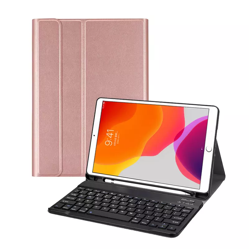 Bao Da Ipad 10 2 Inch Gen 7 8 9 Smart Keyboard Kem Ban Phim Bluetooth Co Khay Dung But (8)