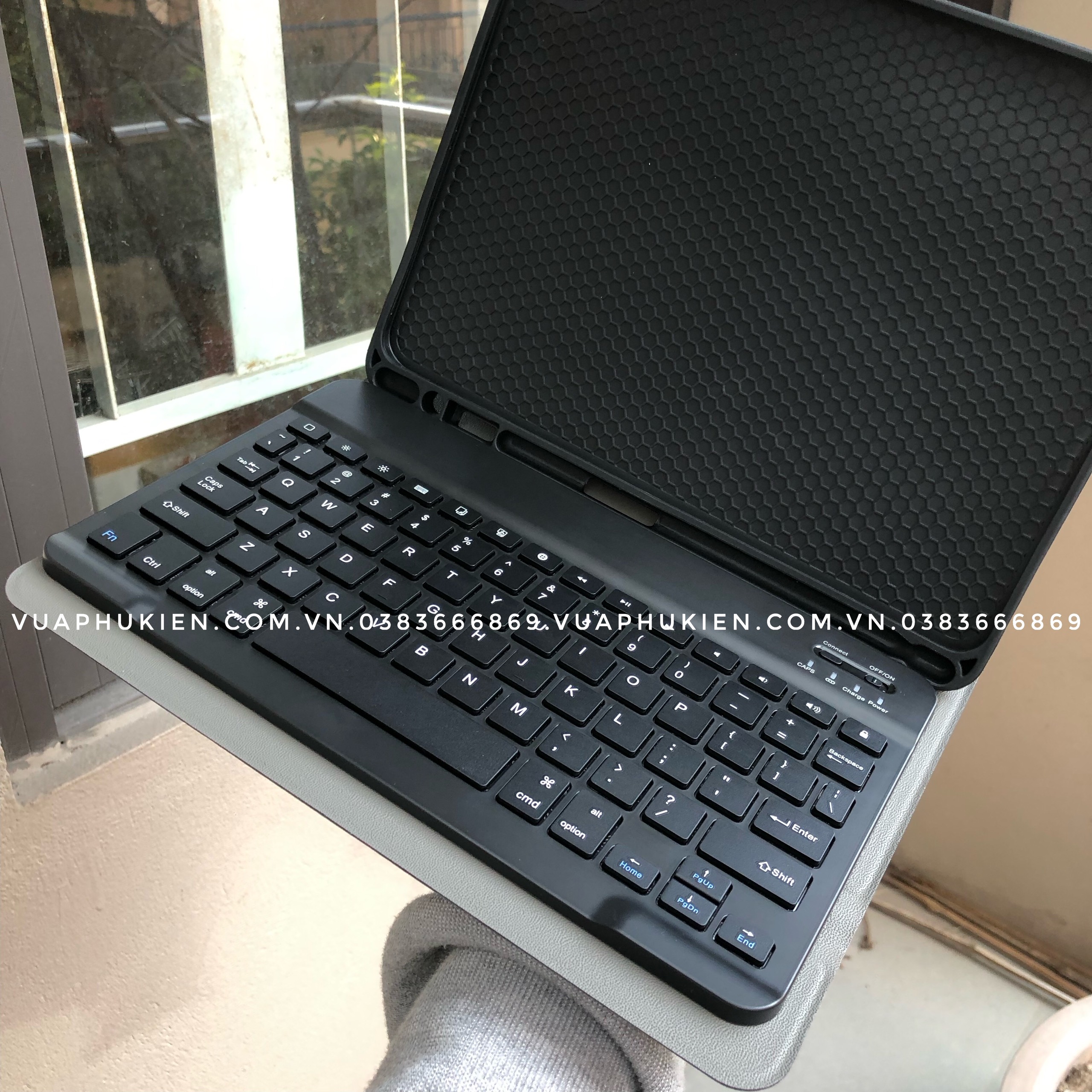 Bao Da Ipad 11 Inch 2018 2020 2021 2022 Smart Keyboard Kem Ban Phim Bluetooth Co Khay Dung But (4)