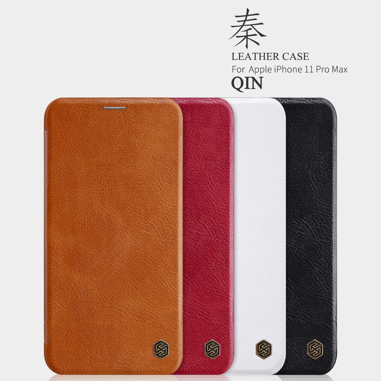 Bao Da Iphone 11 11 Pro 11 Pro Max Cao Cap Chinh Hang Nillkin Qin (3)