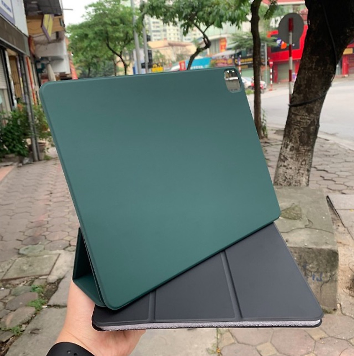 Bao Da Nam Cham Baseus Simplism Y Type Leather Smart Case For Ipad Pro 12 9 2020 2021 2022 Magnetic Smart Case (3)