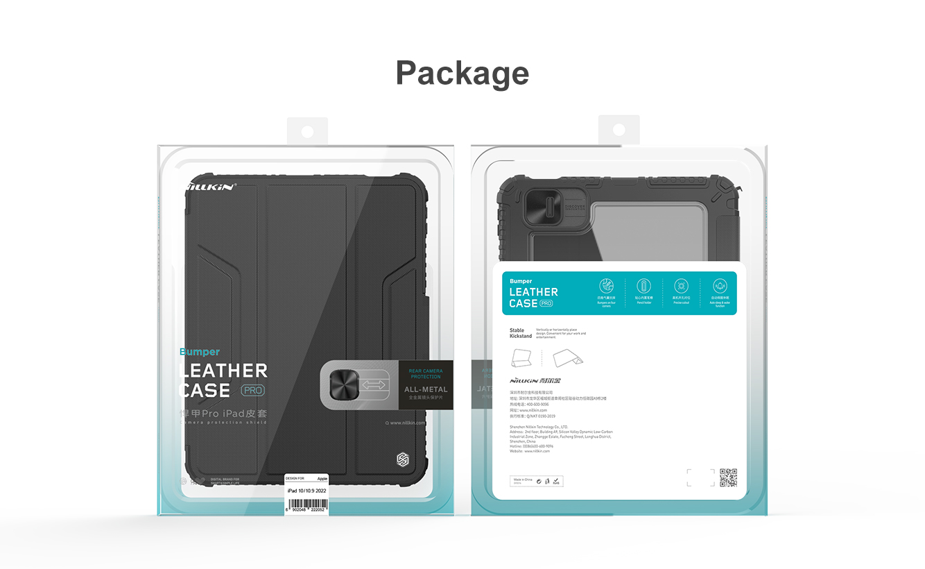Bao Da Nillkin Ipad Gen 1010 9 Inch 2022 Bumper Leather Case Pro (8)