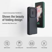 Ốp lưng bảo vệ camera Nillkin Camshield Silky Silicon Case Galaxy Z Fold 3 (Fold3)