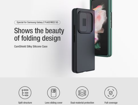 Op Lung Bao Ve Camera Nillkin Camshield Silky Silicon Case Galaxy Z Fold 3 Fold3 (2)