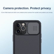 Ốp lưng iPhone 12, 12 Pro, 12 Pro Max Nillkin Camshield Pro bảo vệ camera cao cấp