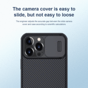 Ốp lưng iPhone 13, 13 Pro, 13 Pro Max Nillkin Camshield Pro bảo vệ camera cao cấp