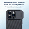 Ốp lưng iPhone 14, 14 Plus, 14 Pro, 14 Pro Max Nillkin Camshield Pro bảo vệ camera cao cấp