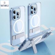 Ốp lưng Magsafe WiWU Aurora Trong Suốt cho iPhone 13, 13 Pro, 13 Pro Max cao cấp
