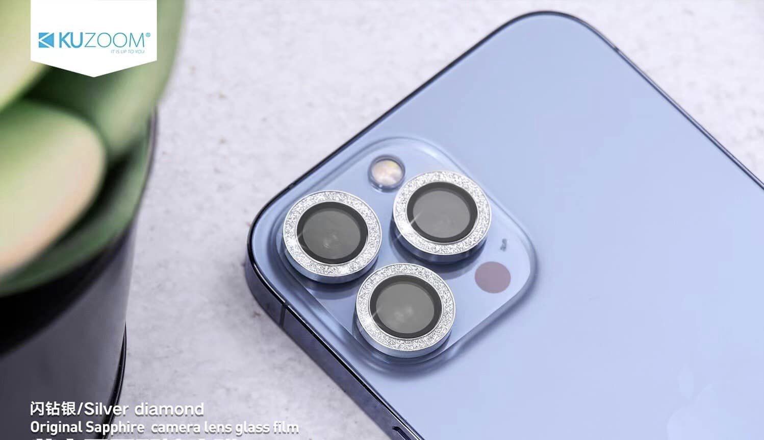 Vien Lens Bao Ve Camera Iphone Kuzoom Protection Nhu Da Co Khung Dan Iphone 12 12 Pro 12 Pro Max Cao Cap (7)