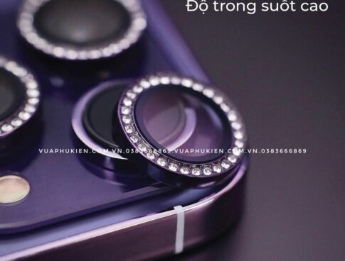 Vien Lens Diamond Premium Bao Ve Camera Iphone Kuzoom Co Khung Dan Iphone 13 13 Pro 13 Pro Max (2)