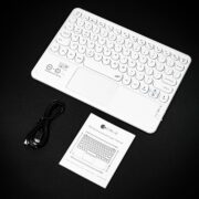 Bàn phím không dây có bàn di chuột hãng Coteetci, biến iPad và Máy tính bảng thành Laptop – Hàng chính hãng