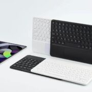 Bàn phím không dây có bàn di chuột hãng Coteetci ,biến iPad máy tính bảng thành Laptop – Hàng chính hãng.