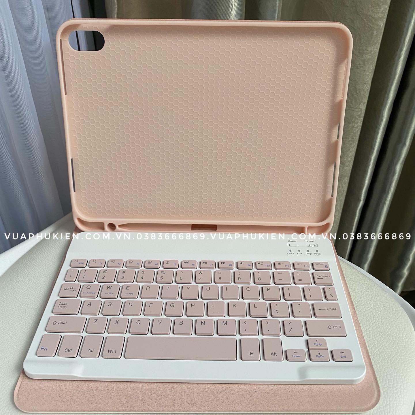 Bao Da Ipad Gen 10 10 9 Inch 2022 Smart Keyboard Kem Ban Phim Bluetooth Co Khay Dung But (14)