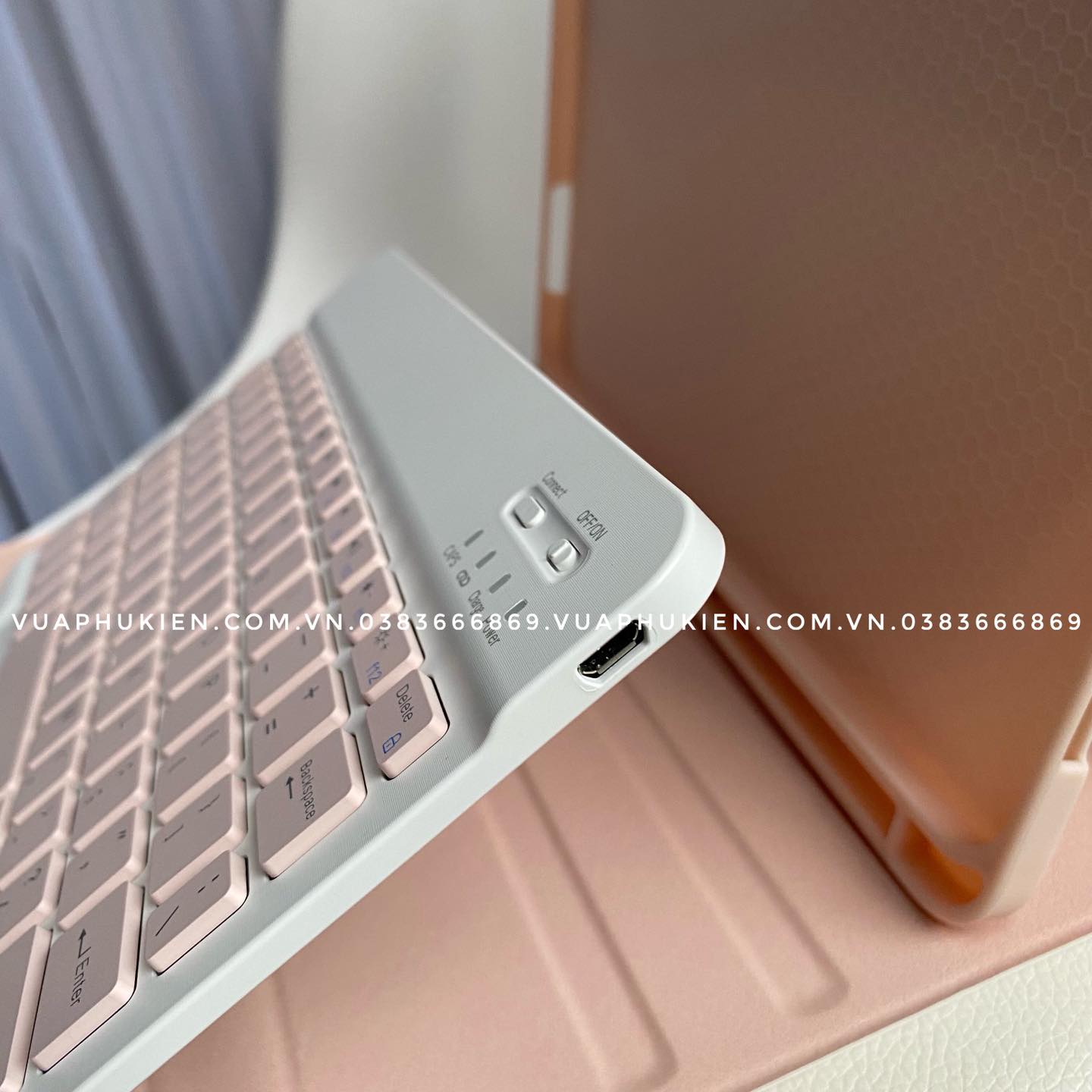 Bao Da Ipad Gen 10 10 9 Inch 2022 Smart Keyboard Kem Ban Phim Bluetooth Co Khay Dung But (15)