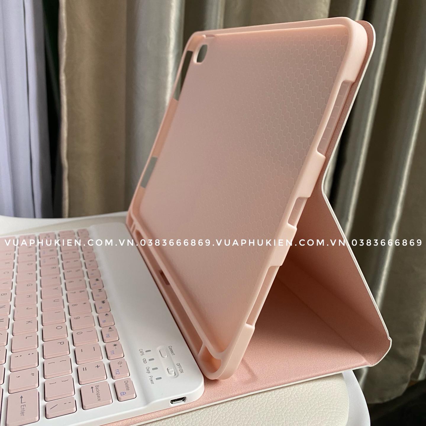 Bao Da Ipad Gen 10 10 9 Inch 2022 Smart Keyboard Kem Ban Phim Bluetooth Co Khay Dung But (4)
