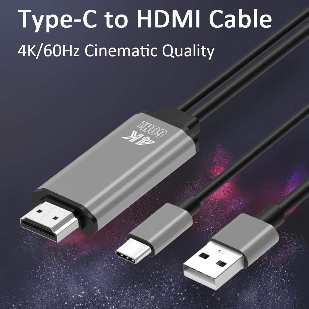 Cap Usb Type C To Hdmi Cable Hd Hdmi Type C To Hdmi With True 4k 60hz Hdmi (4)