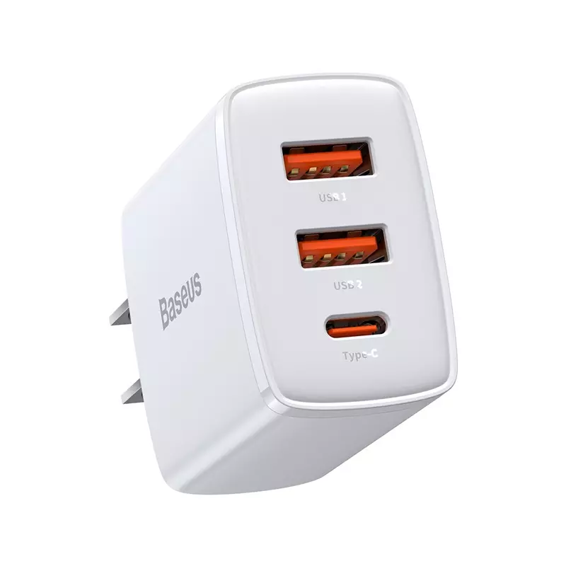 Cu Sac Nhanh Sieu Nho Gon Baseus Compact Quick Charger 30wusb Dual Port Type C30w Pd Qc3 0 Multi Quick Charge Support (9)