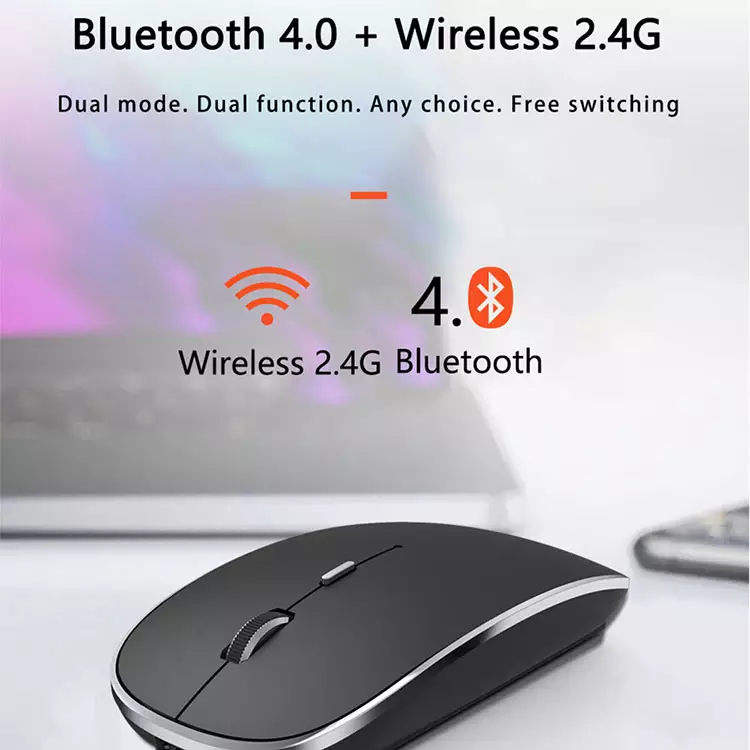 Chuot Bluetooth Khong Day Wiwu Wimice Dual Wm101 Su Dung Cho Pc May Tinh Bang Laptop (5)