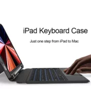 Bao da kèm bàn phím Wiwu Mag Touch cho iPad Gen 10 (10.9 inch) 2022 Bluetooth Keyboard Case cao cấp, bàn phím tách rời