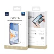 Kính cường lực chống vân tay có bảo vệ màng loa WIWU iVista cho iPhone 14, 14 Plus, 14 Pro, 14 Pro Max