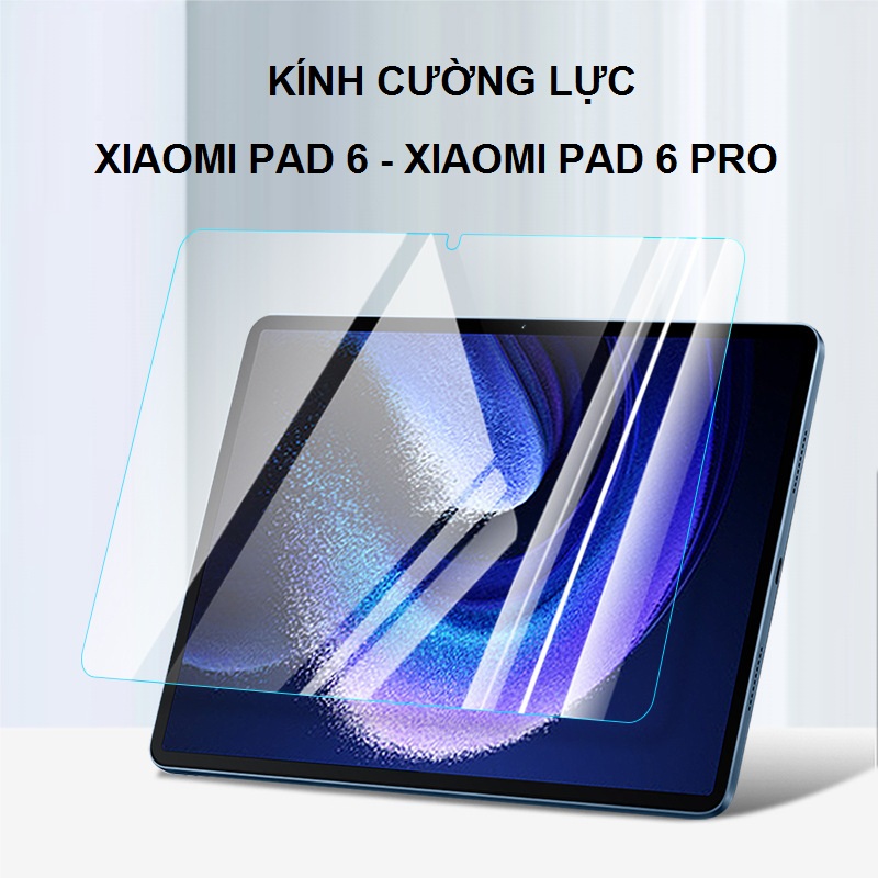 Kinh Cuong Luc Xiaomi Pad 6 Pad 6 Pro Trong Suot Cao Cap Do Cung 9h Pro Glass (2)