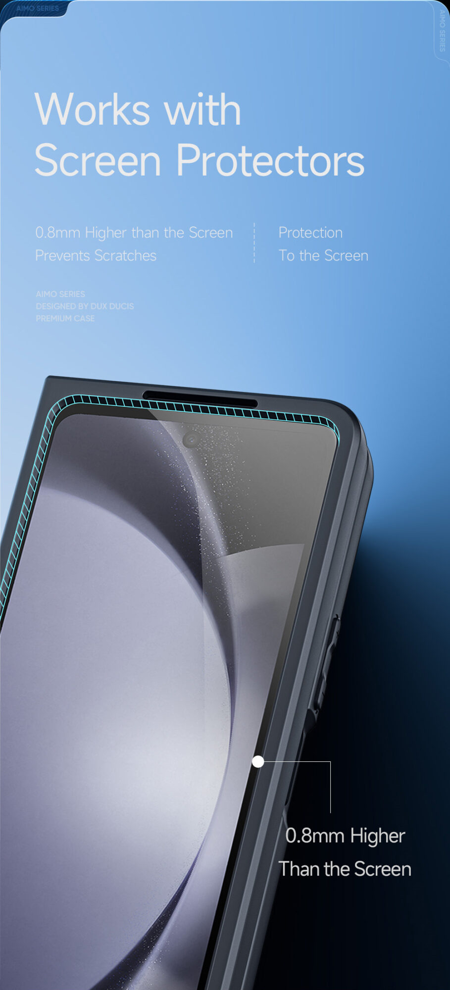 Bao Da Samsung Galaxy Z Fold 5 Fold5 Chinh Hang Dux Ducis Aimo Magsafe Cao Cap (10)