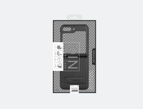 Bao Da Samsung Galaxy Z Flip 5 Flip5 Chinh Hang Nillkin Qin Leather Case (12)