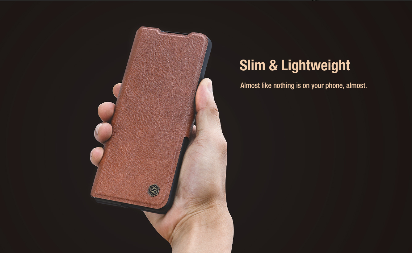 Bao Da Samsung Galaxy Z Fold 5 Fold5 Chinh Hang Nillkin Aoge Leather Case (7)