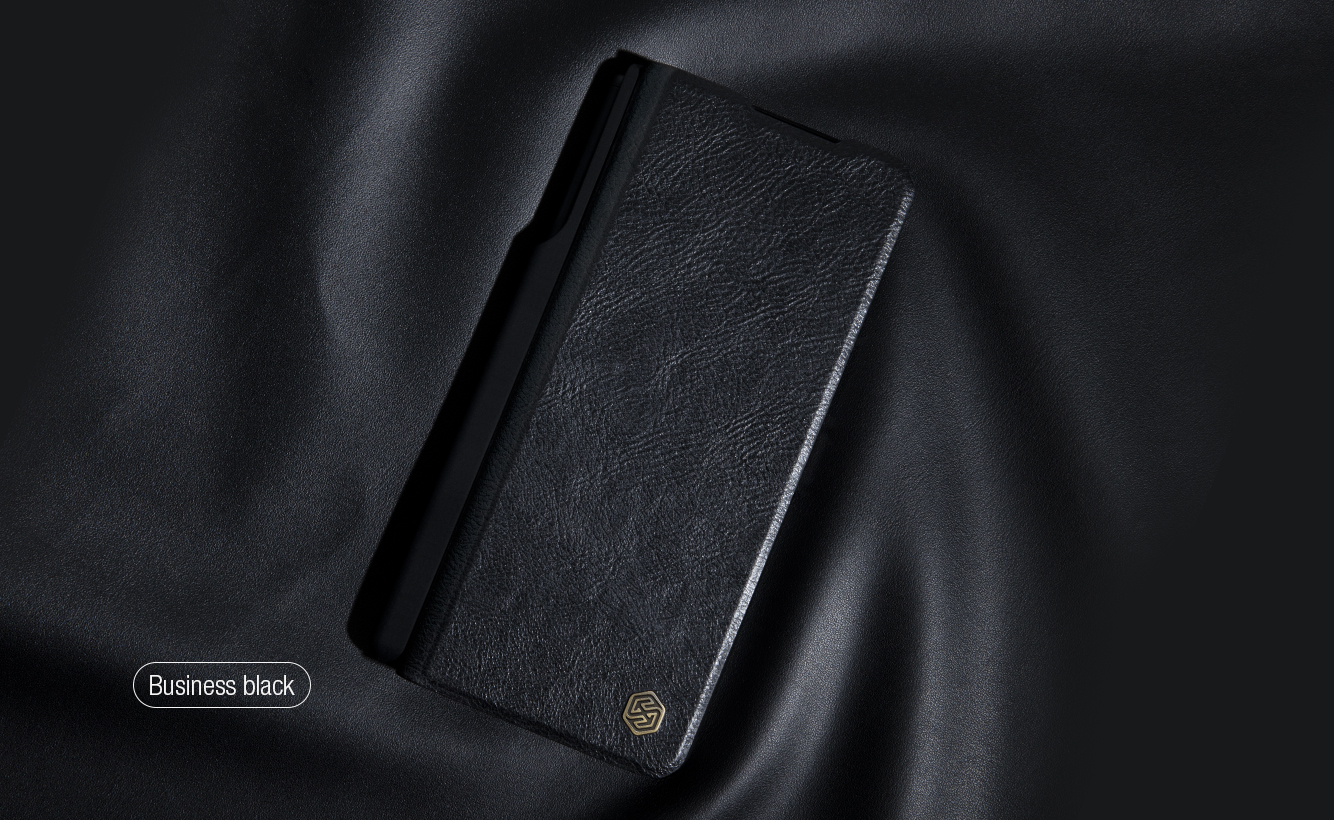 Bao Da Samsung Galaxy Z Fold 5 Fold5 Chinh Hang Nillkin Qin Pro Leather Case (11)