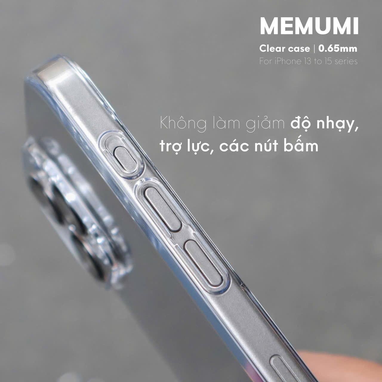 Op Lung Mica Trong Suot Chinh Hang Memumi Cho Iphone 15 15 Plus 15 Pro 15 Pro Max (2)