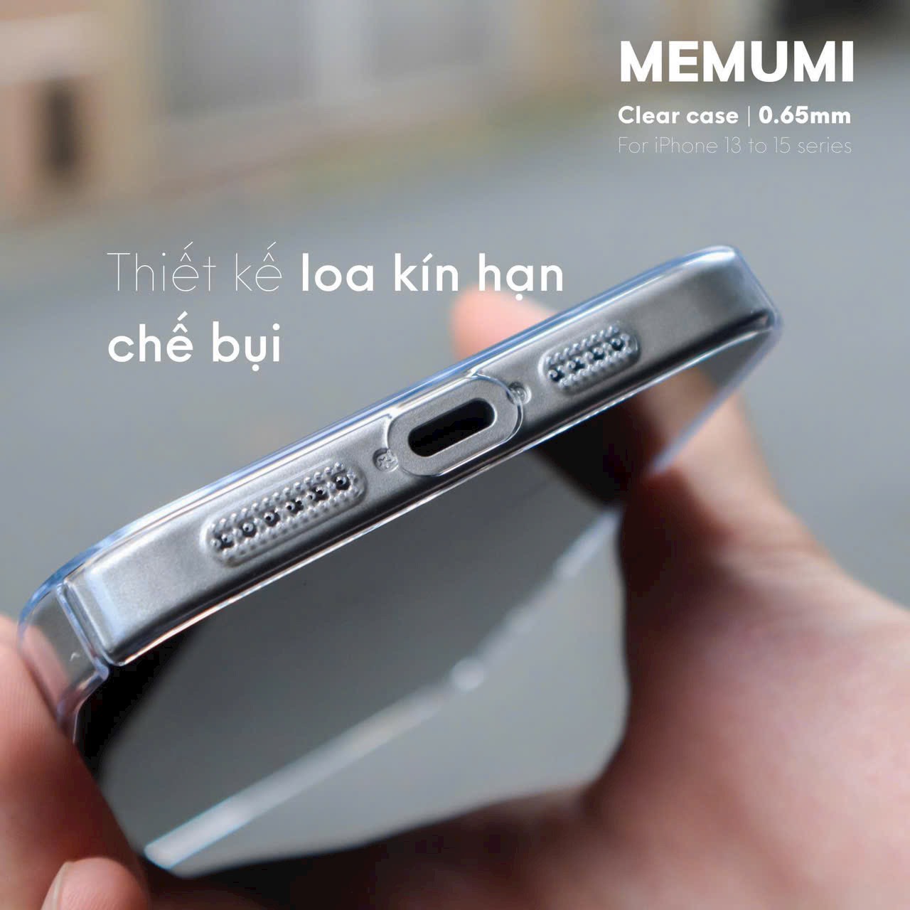 Op Lung Mica Trong Suot Chinh Hang Memumi Cho Iphone 15 15 Plus 15 Pro 15 Pro Max (4)