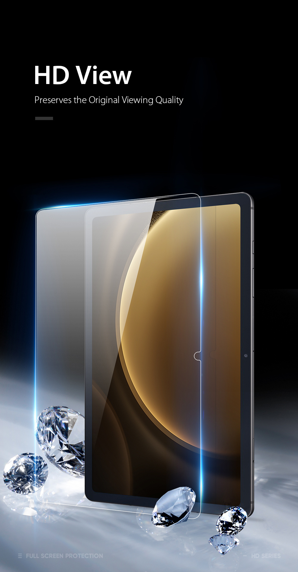 Tam Dan Kinh Cuong Luc Samsung Tab A9 Plus X210 X215 X216 Chinh Hang Dux Ducis Tempered Glass Screen Protector (5)