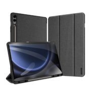 Bao da Samsung Tab S9 FE Plus (X610/X616) chính hãng Dux Ducis Domo (có khay để bút)