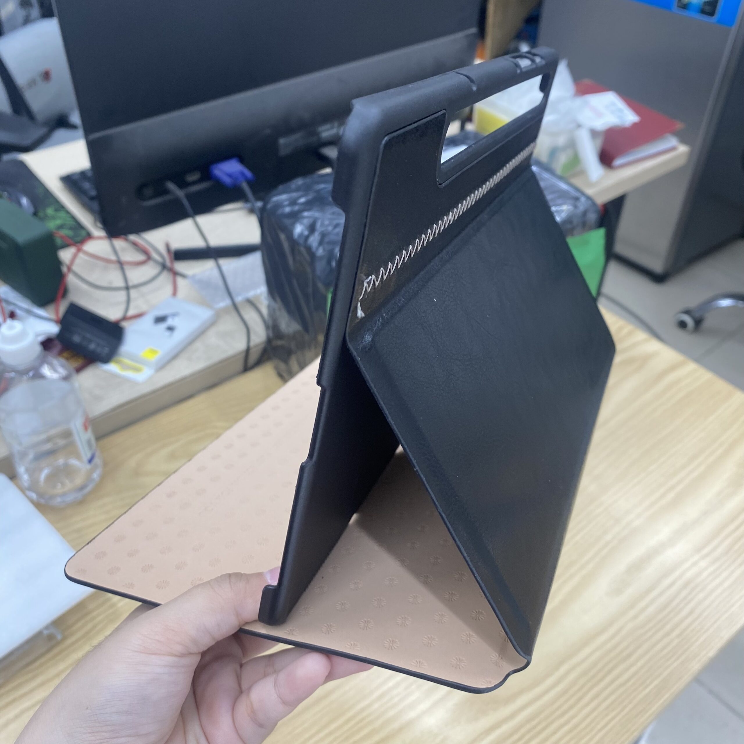 Bao Da Samsung Tab S9 Fe Plus X610 X616 Chinh Hang Kaku Da Tron Gap Dang Quyen So