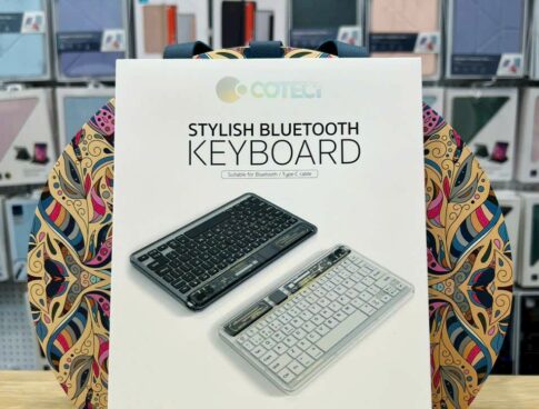 Ban Phim Bluetooth Coteci Stylish Bluetooth Keyboard Khong Day Trong Suot (4)