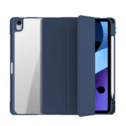 Bao da iPad Air 4/5 (10.9 inch) Mutural TPU Folio (lưng trong suốt, chống sốc, có khay để bút)
