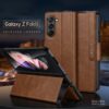 Bao da Samsung Z Fold 5 (Fold5) chính hãng Sulada Gaoding (có quai cài)