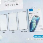 Kinh Cuong Luc Samsung S24 Ultra Chinh Hang Kuzoom Hd Trong Suot Chong Vo De Dan
