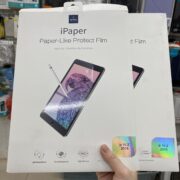 Miếng dán màn hình Paperlike iPad 10.2 inch (Gen 7/8/9) chính hãng Wiwu (Chống bám vân tay, Cảm giác viết vẽ như trên giấy)