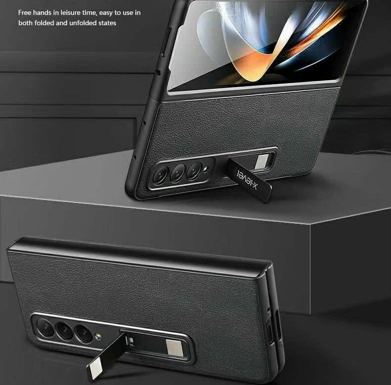 Op Lung Da Samsung Z Fold 5 Fold5 Chinh Hang X Level Da Co Gia Do (6)