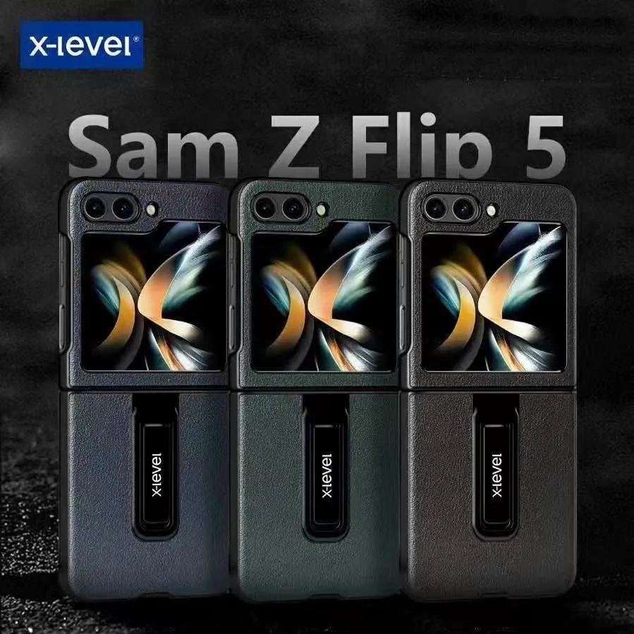 Op Lung Samsung Galaxy Z Flip 5 Flip5 Chinh Hang X Level Utmost Plain Lung Da Co Chan Dung (1)