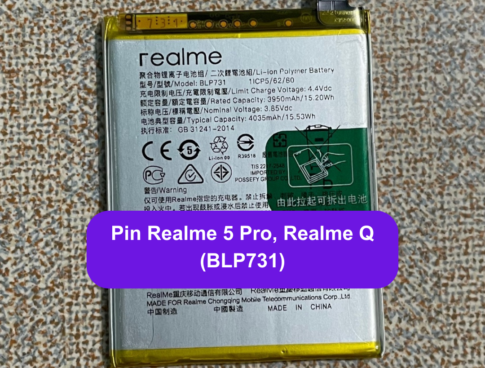 Thay Pin Realme 5 Pro Realme Q Blp731 Uy Tin Lay Ngay Tai Ha Noi