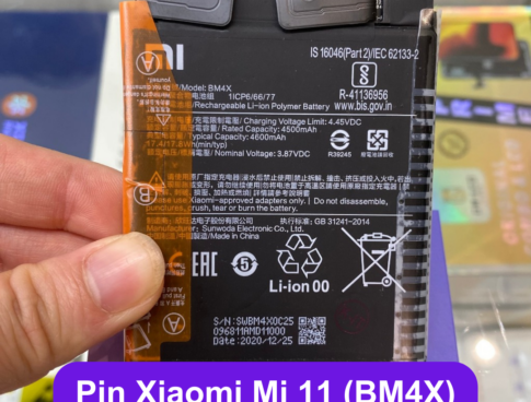 Thay Pin Xiaomi Mi 11 Bm4x Uy Tin Lay Ngay Tai Ha Noi