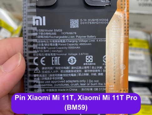 Thay Pin Xiaomi Mi 11t Xiaomi Mi 11t Pro Bm59 Uy Tin Lay Ngay Tai Dong Da Ha Noi